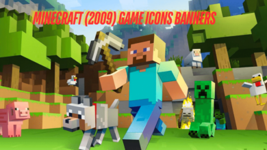 Minecraft (2009) Game Icons Banners