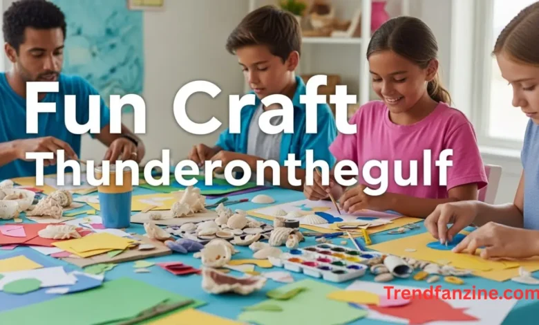 fun crafts thunderonthegulf