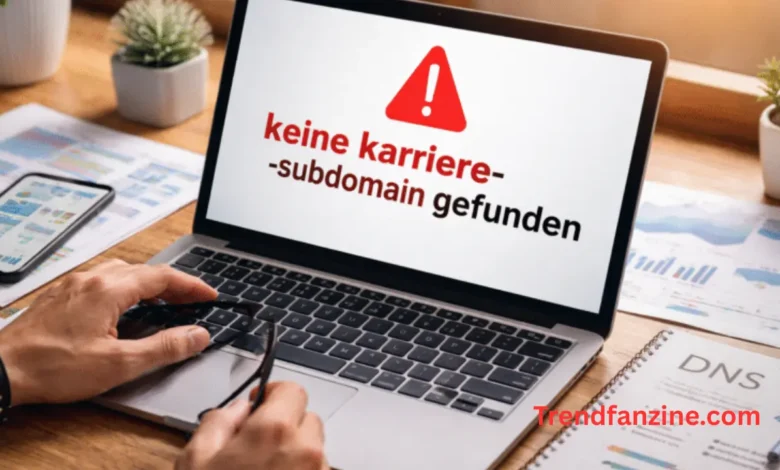 keine karriere-subdomain gefunden